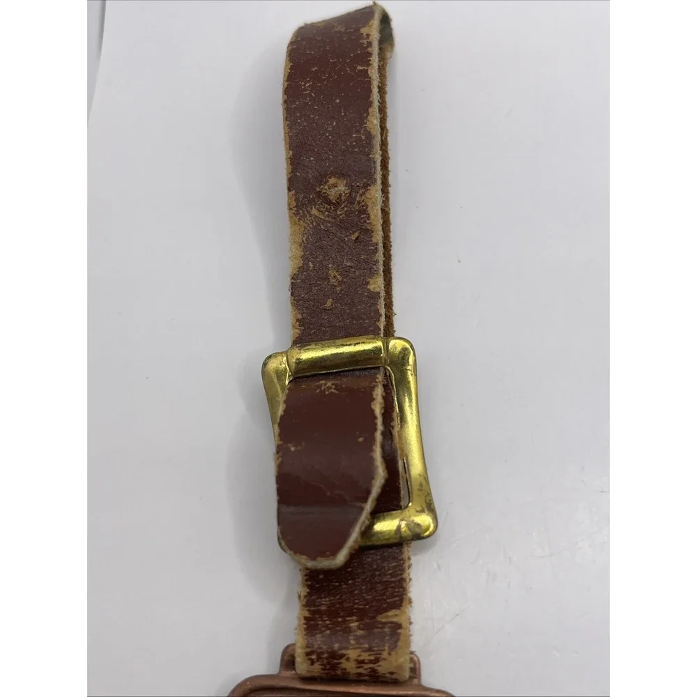 Bucyrus Erie Big Red Team Watch‎ Fob Vintage Construction Equipment Advertising